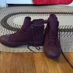 Converse leather high top